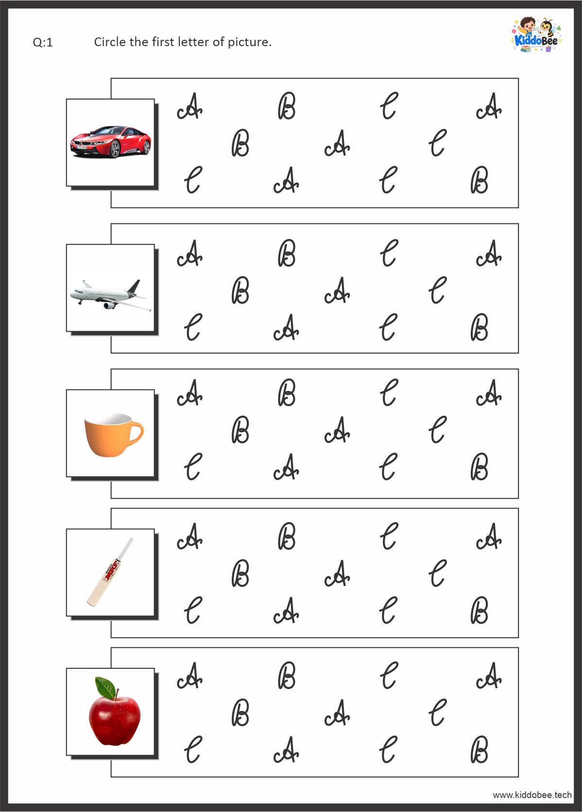 Alphabet Cursive Capital Letter Activity Book: Cursive (A to Z) - Image 2
