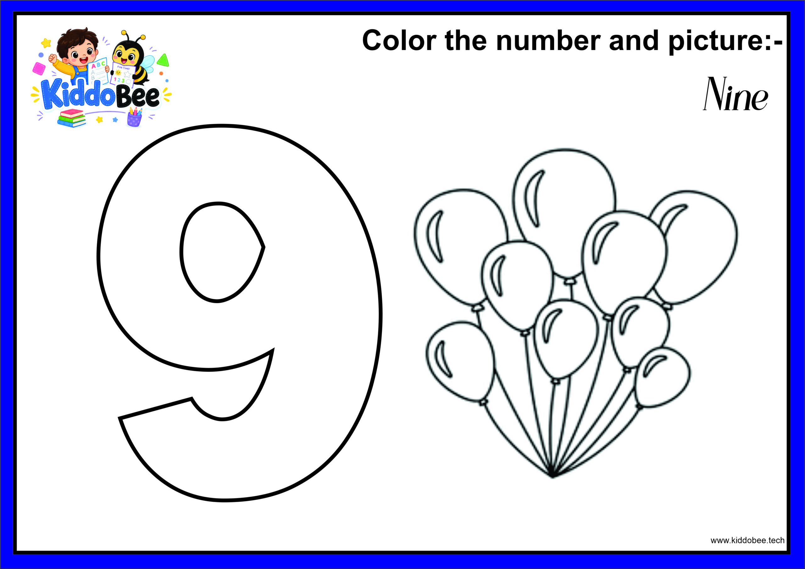 Number Coloring Workbook: 1 to 20 - Image 4