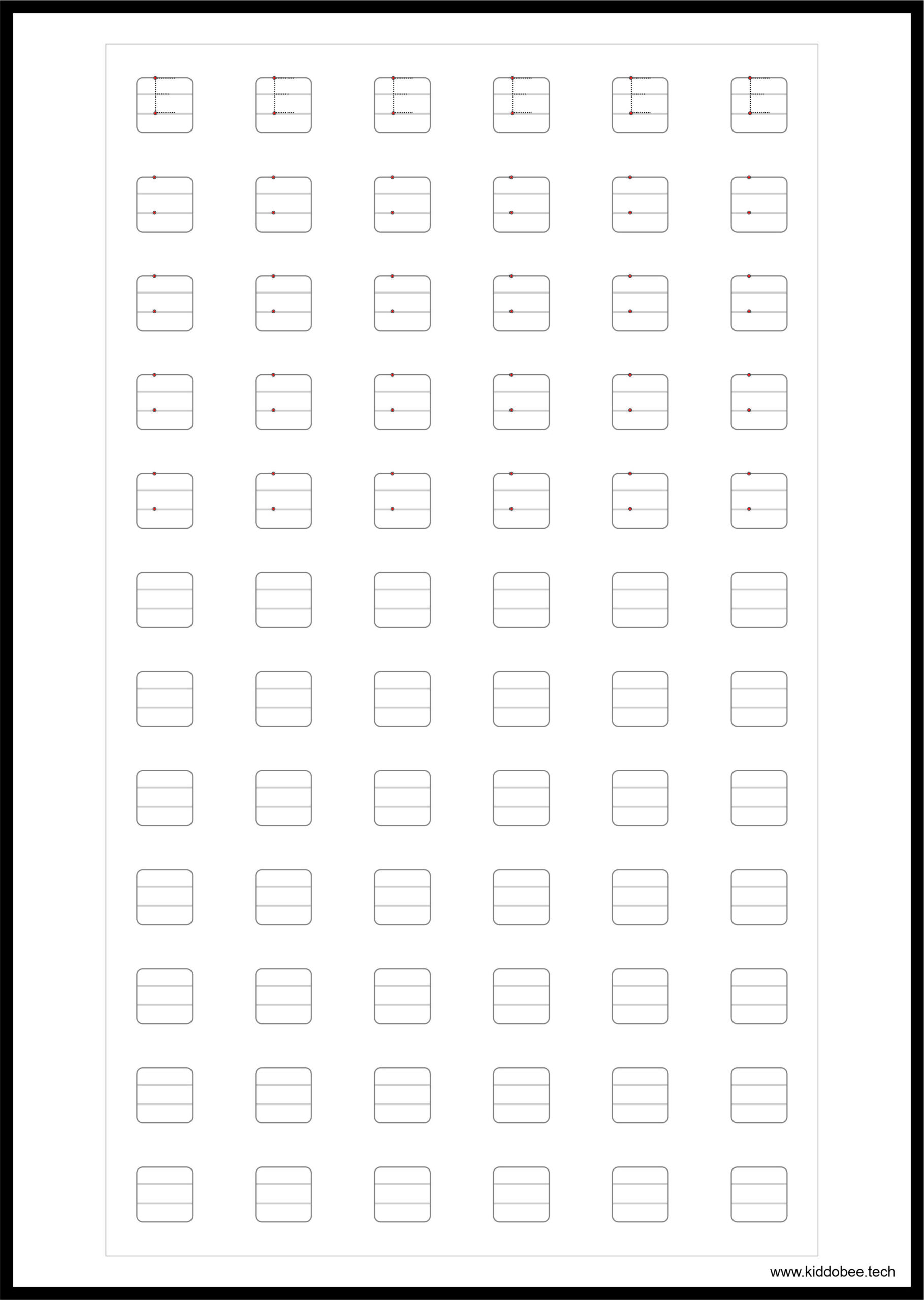 Capital Letters Practice Workbook for Kids - Image 4