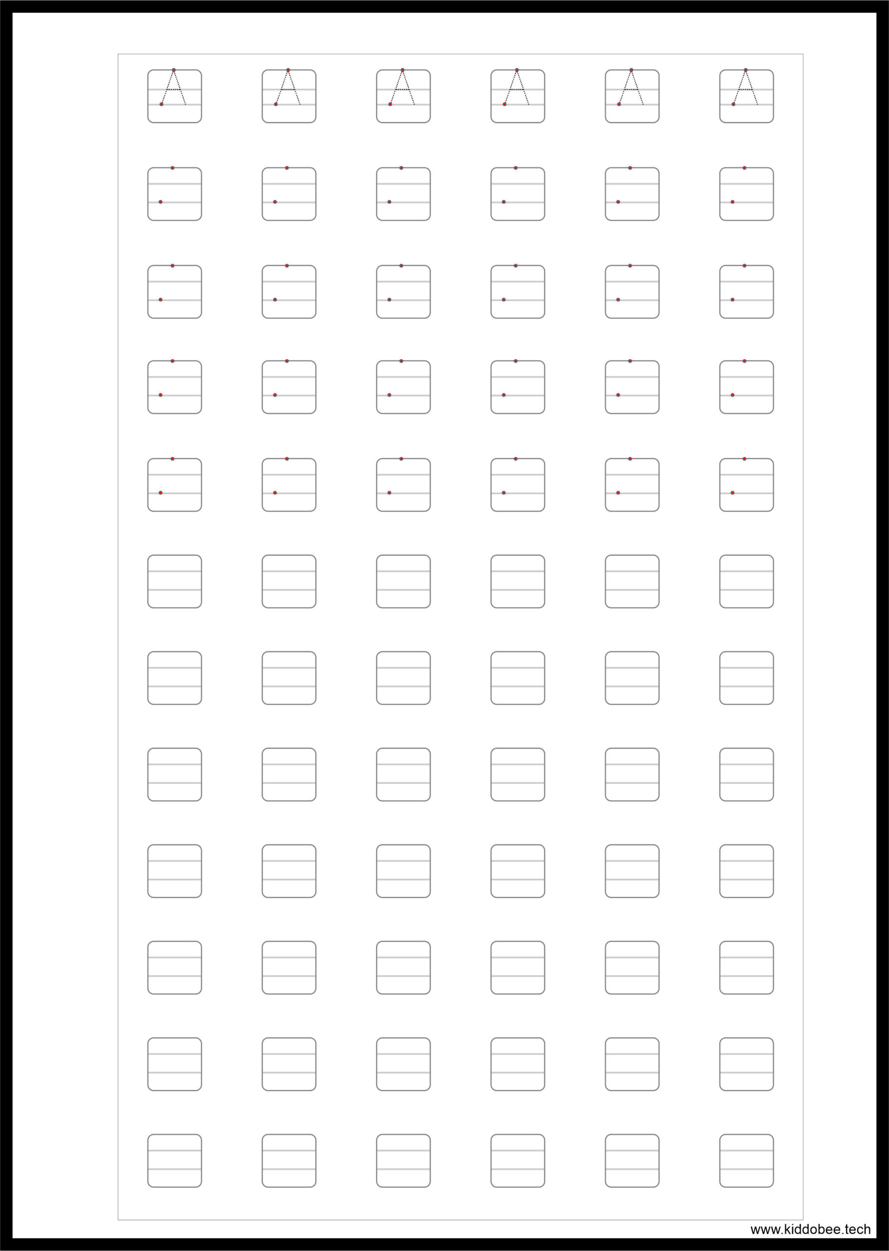 Capital Letters Practice Workbook for Kids - Image 2