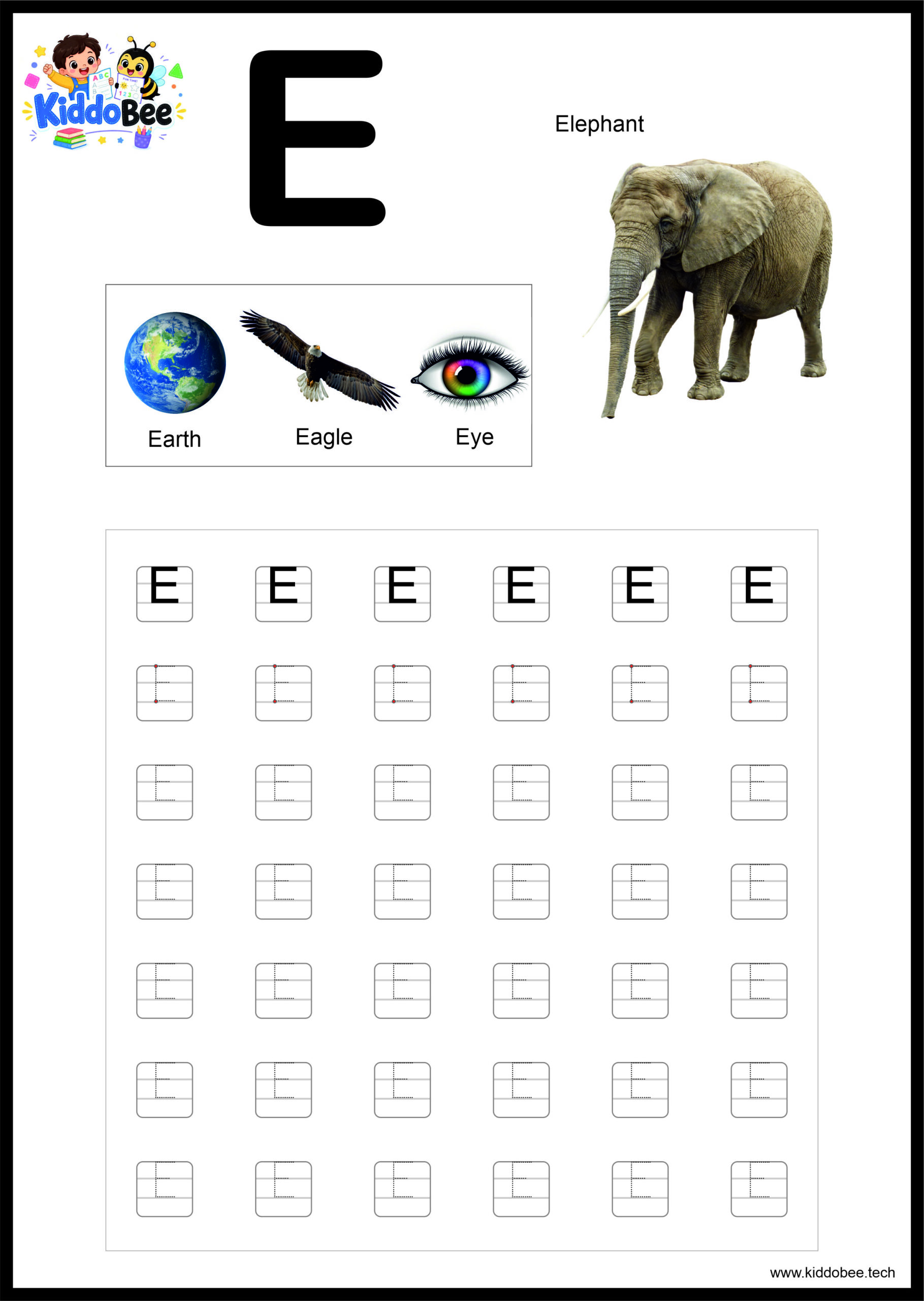 Capital Letters Practice Workbook for Kids - Image 3
