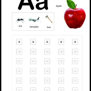 Small Letters Alphabet Tracing & Handwriting Practice Workbook