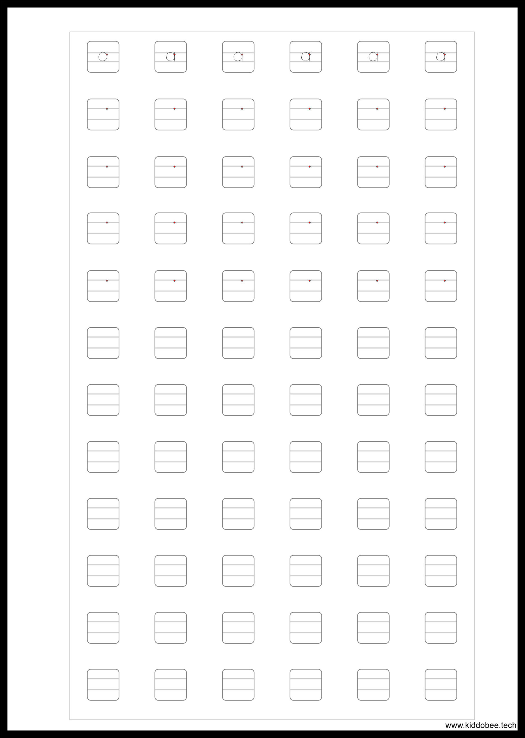 Small Letters Alphabet Tracing & Handwriting Practice Workbook - Image 2