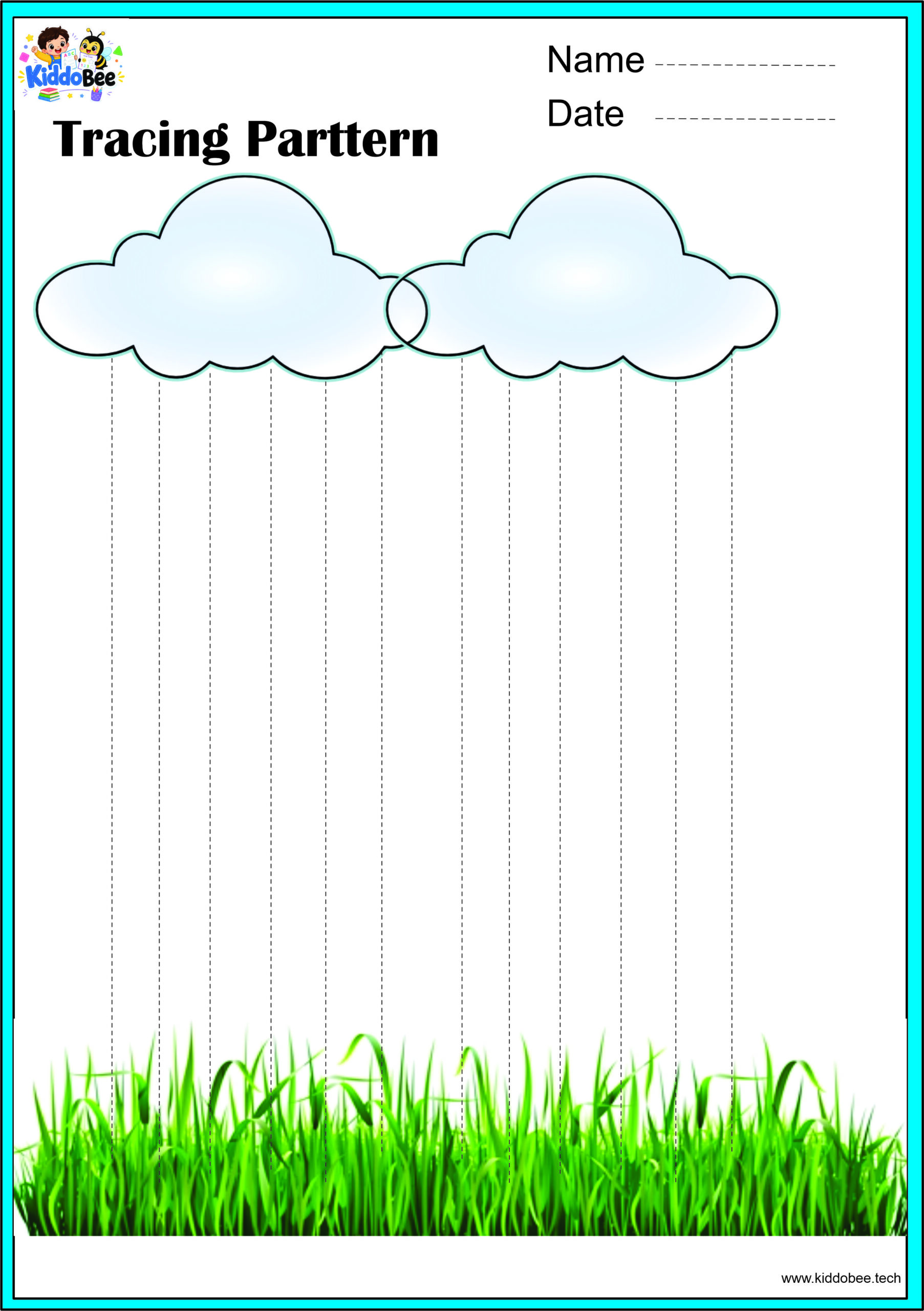 Tracing Pattern Workbook for Kids
