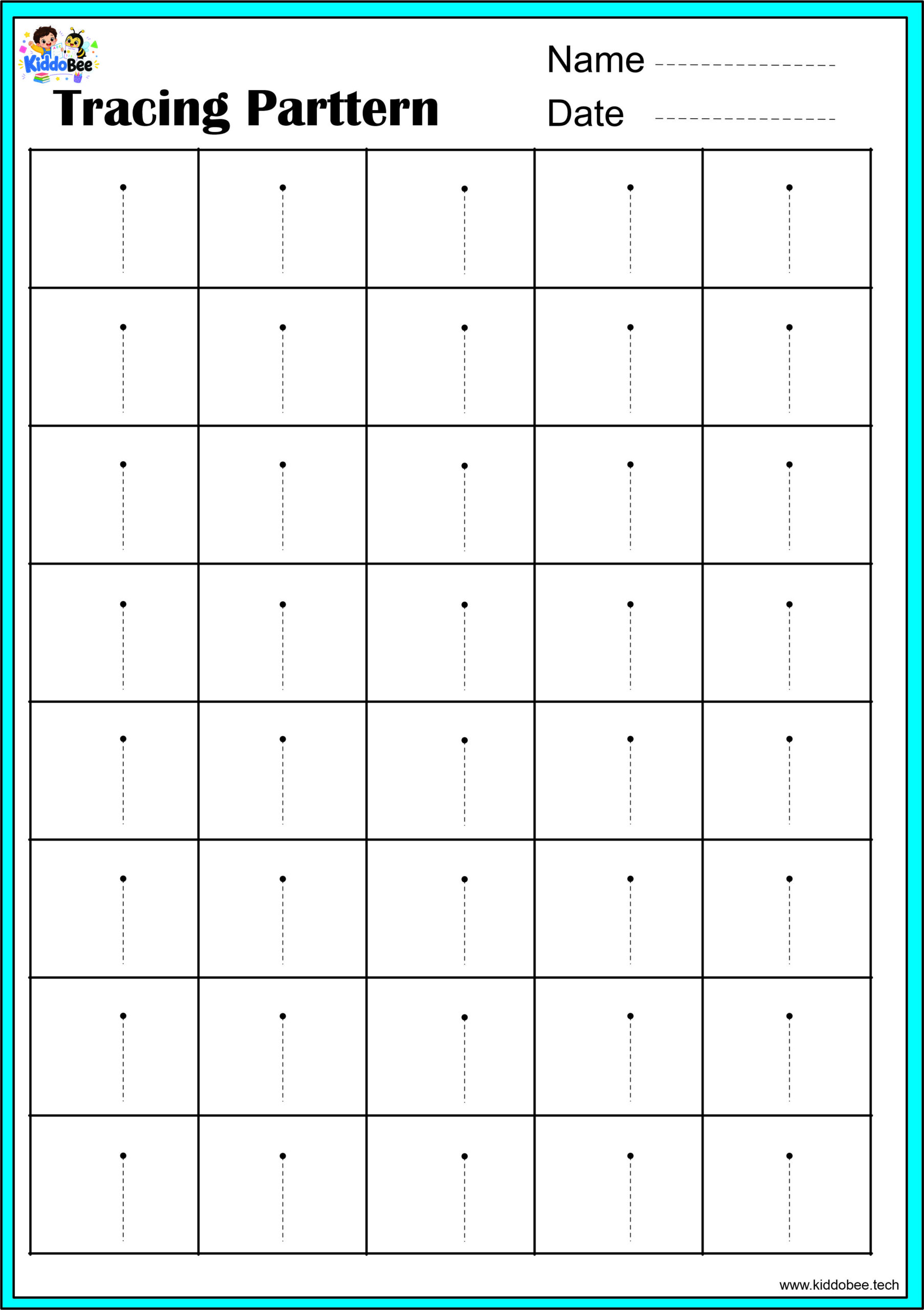Tracing Pattern Workbook for Kids - Image 3